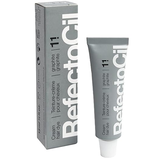 RefectoCil Hair Tinting Kit Includes Cream Hair Dye + Liquid Oxidant 3% + Mixing Brush &amp Mixing Dish