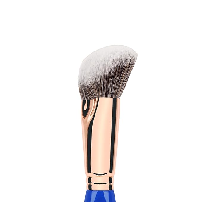Bdellium Tools Professional Makeup Brush - Golden Triangle 988 BDHD Phase I - With All Vegan and Soft Synthetic Fibers For Precise Application &amp Blending (Blue 1pc)