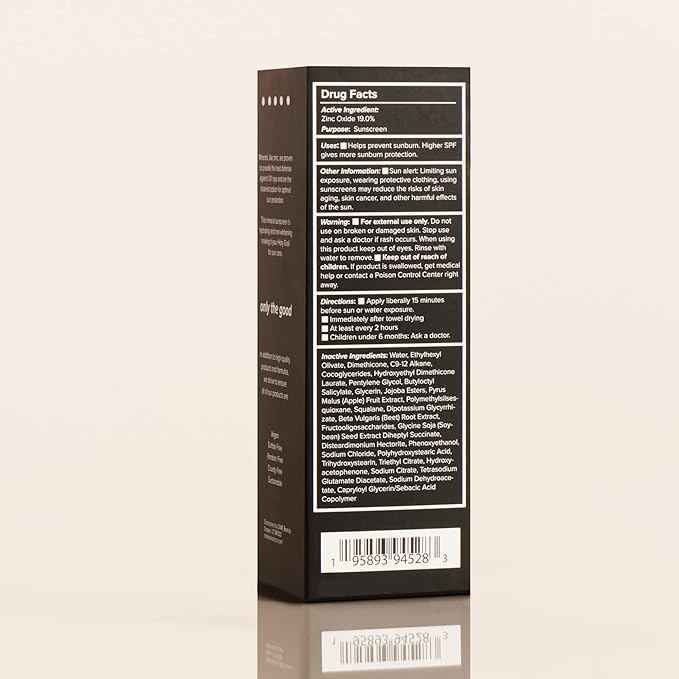 DIME Beauty Wonderscreen SPF 30 Clean Mineral Face Sunscreen Non-Whitening Sunscreen Facial Sun Block 50 G