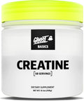 GHOST Basics Creatine Monohydrate Powder for Men &amp Women ? 5G Creapure Creatine Workout Supplement for Muscle Gain ? Vegan Soy Free &amp Gluten Free - 50 Servings