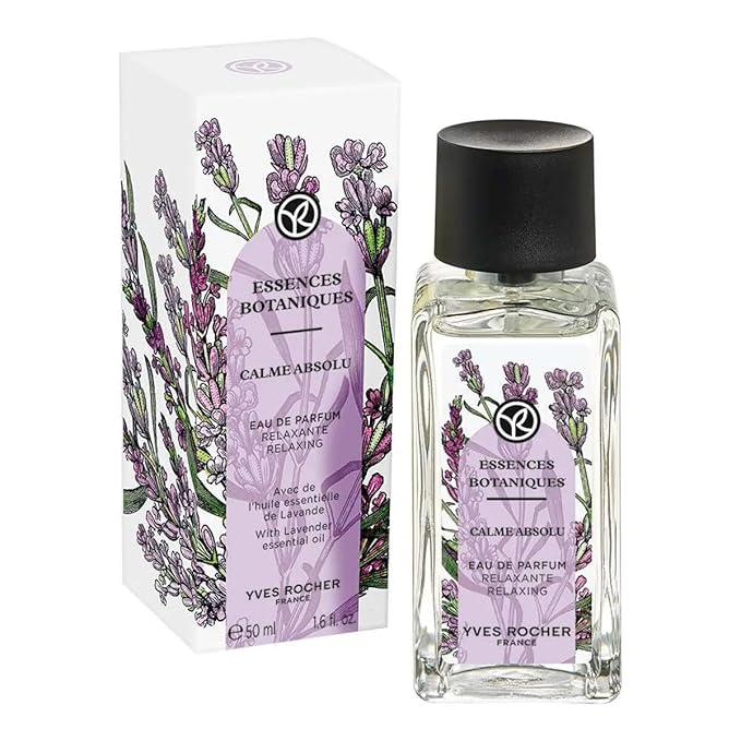 Yves Rocher Essences Botaniques Calme Absolue Oil Perfume for Women Long Lasting Fragrance Set of 2 Double Your Favorite Perfume 50 ml/1.7 fl.oz