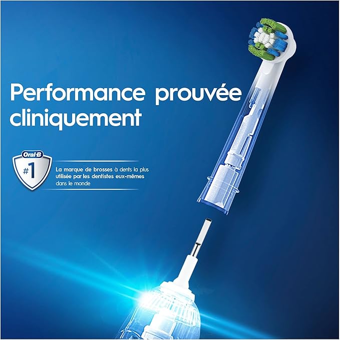 Oral-B Precision Clean Set of 10 Brushes with Cleanmaximiser Technology Special Format Letterbox 10 Units