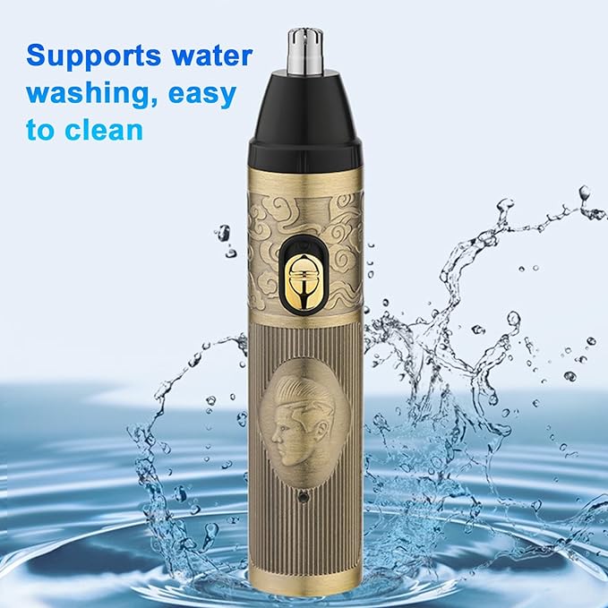 3-in-1 Electric Reciprocating Shaver Nose Hair Trimmer Vintage Barber Clippers