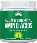 All 9 Essential Amino Acids Powder with 26 Clinical Studies. EAAs 32X Effective vs BCAA/BCAAS Branched Chain Aminos. Pre or Post Workout EAA Supplement. Perfect for Energy Muscle Growth. Wildberry