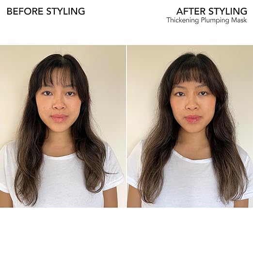 Bumble and bumble. Thickening Plumping Hair Mask | Color Safe | Hydrating Volumizing Smoothing + Strengthening | Curly Wavy Straight