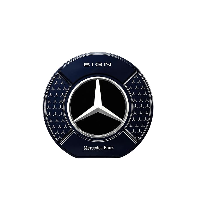 Mercedes Benz Sign Giftset - Mens Cologne Set - Shower Gel Body Wash and Perfume for Men - Cologne for Men - Violet Patchouli Fragrances - 3 Pc