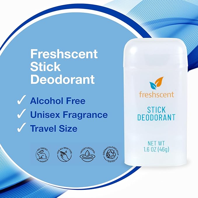 (144 Pack) Freshscent 1.6 oz. Stick Deodorant alcohol free