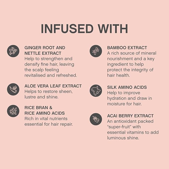 KEVIN.MURPHY PLUMPING.WASH - Densifying Shampoo for Thinning Hair - For Fine &amp Aging Hair - Nourishing Hair Care Shampoo - Thickening Effects - 250 mL / 8.4 fl oz