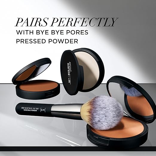IT Cosmetics Heavenly Luxe Wand Ball Powder Brush #8 - For Face Powder Foundation - Poreless Flawless Application - Soft Bristles