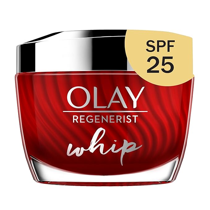 Olay Regenerist Whip Face Moisturizer Cream with Sunscreen SPF 25 1.7 oz