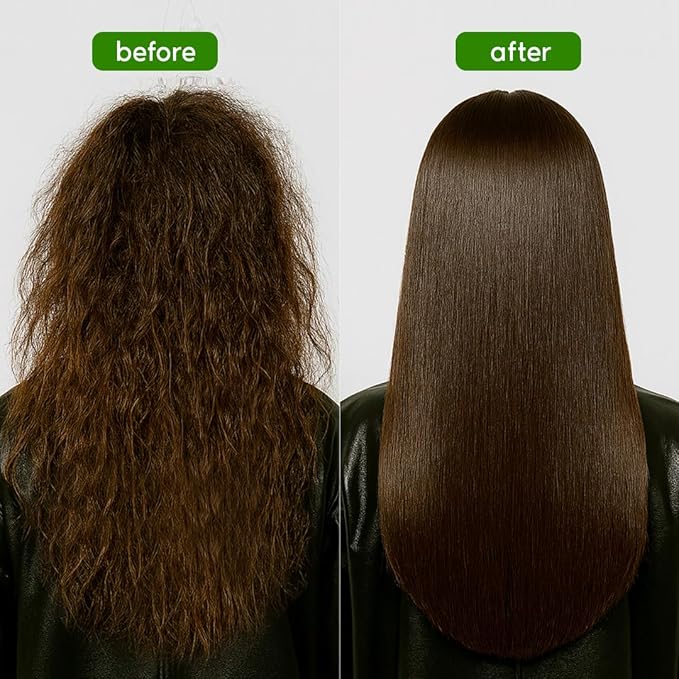 I Belli Capelli Ravenna Hair Straightening Kit ? Organic Hair B-tox &amp Repair Oil ? Anti-Frizz Intense Hydration Shine ? Formaldehyde-Free ? B-otox Hair Treament For All Hair Types (2-Pack)
