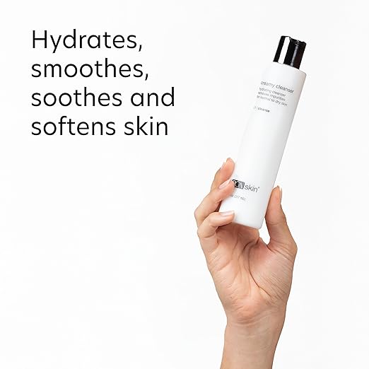 PCA SKIN Creamy Moisturizing Face Cleanser Gentle Daily Face Wash for Dry and Sensitive Skin Leaves Skin Feeling Soft and Smooth Helps Remove Makeup Dirt and Impurities from Skin 7.0 oz Bottle