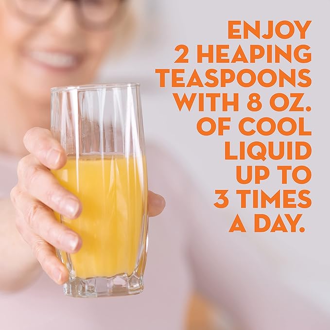 Metamucil Daily Fiber + Collagen Psyllium Husk Powder Plant Based Fiber Supplement Sugar-Free with Stevia 3-in-1 Fiber Supplement for Digestive Health Orange Flavored 90 Doses