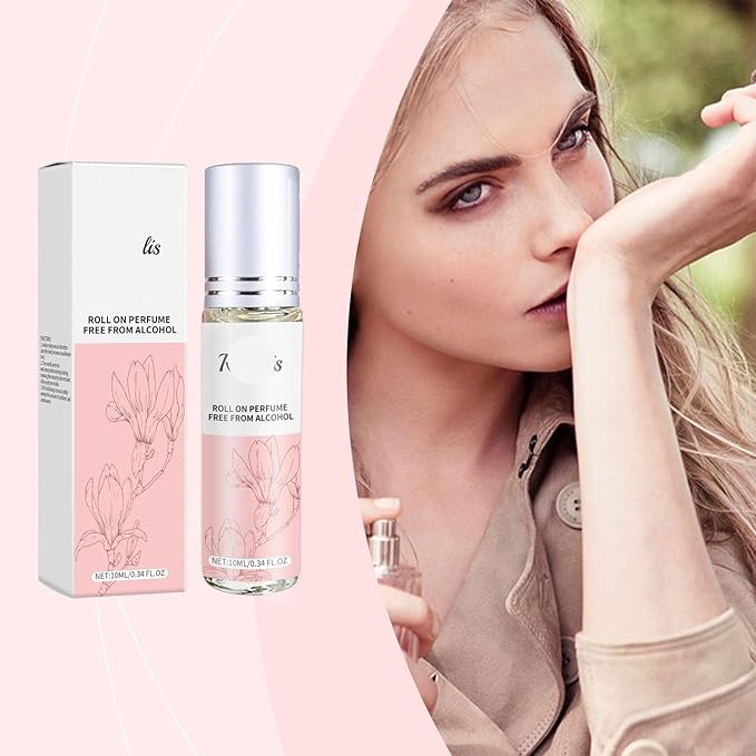 Elegant Orchid Roll-On Perfume - Long-Lasting Natural &amp Fresh Scent For Daily &amp Date Use Portable &amp Delicate Fragrance For All Occasions(3PCS)