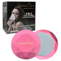 Crystal Hair EraserUpgraded Crystal Hair Remover DiamondPainless and Effective Nano Glass Hair Removal Stone and Skin ExfoliationNatural Epilator for Women and Men(Rose Pink)