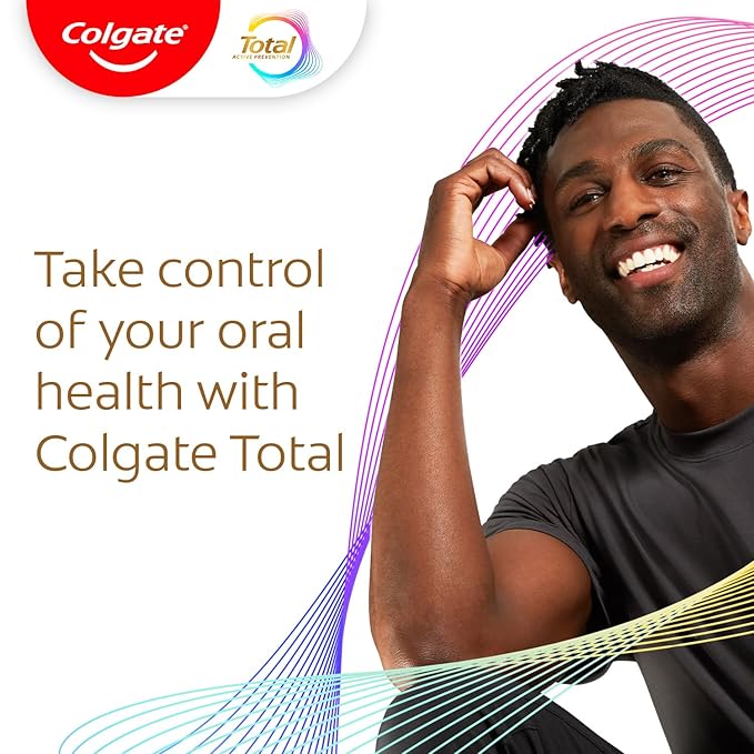 Colgate Total Whitening Toothpaste Freshens Breath Whitens Teeth and Provides Sensitivity Relief Mint Flavor 24 Pack