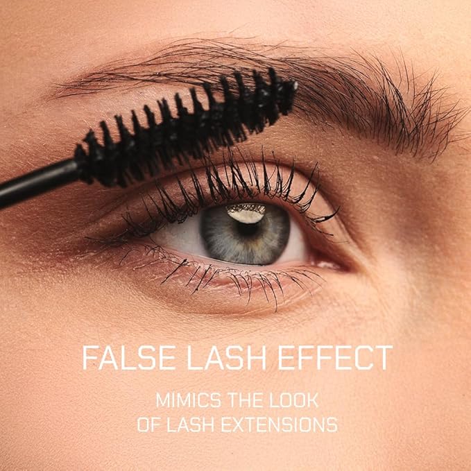 Radiant Professional Lengthening Mascara with silicone brush ? Smudge-Proof Curl Mascara Volume and Length for Sensitive Eyes Cruelty Free Ideal for Mature &amp Young Women 0.43 oz (04 Violet)