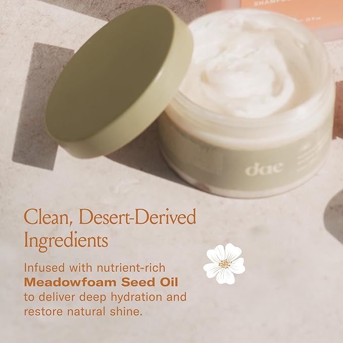 DAE Monsoon Moisture Mask - Intense Hydration Leaves Hair Glossy &amp Smooth Strengthens Elasticity Helps Prevent Damage (8 oz)