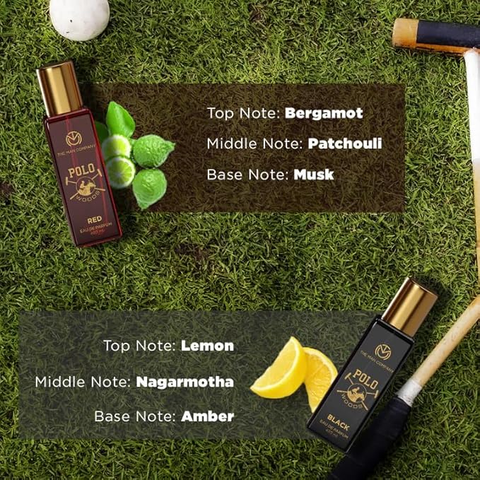 The Man Company Specially Curated Perfume Gift Set For Men Spray - 4X20Ml - Polo Woods Collection | Premium Long-Lasting Fragrance | Luxury Eau De Parfum | Gift Set For Him