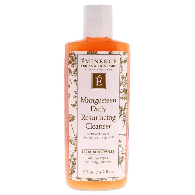 Eminence Organic Skincare Mangosteen Daily Resurfacing Cleanser 4.2 Ounce