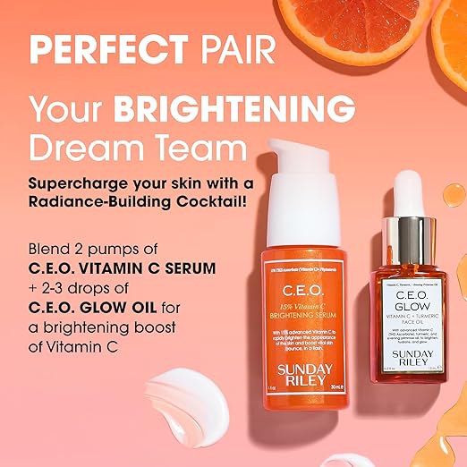 Sunday Riley C.E.O. Glow Vitamin C &amp Turmeric Face Oil