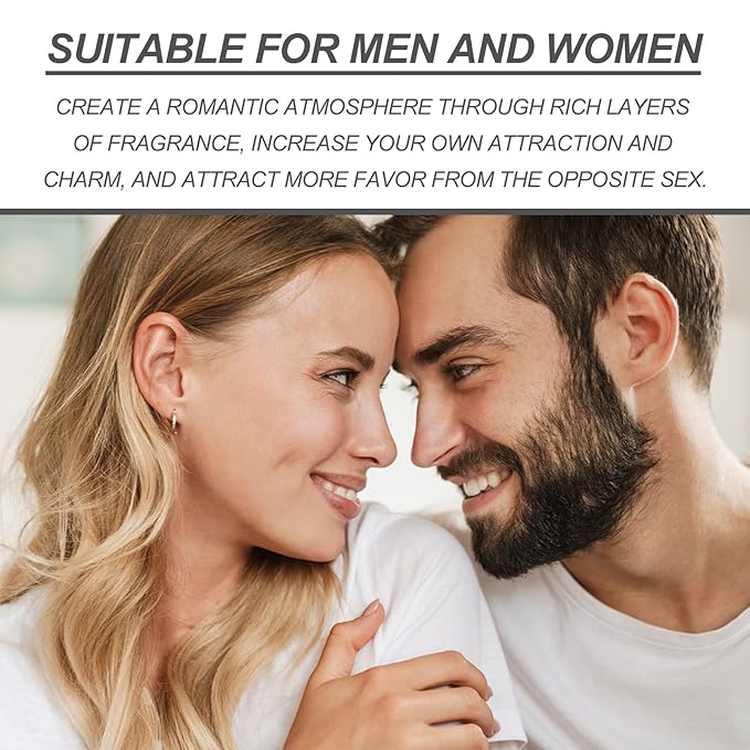 Alluring Unisex Perfume - Long-Lasting Fresh Scent For Enhanced Charisma Romantic Aroma For Confidence Boost(2PCS)