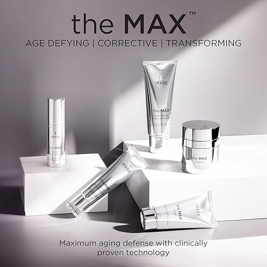 IMAGE Skincare the MAX Facial Cleanser Silky Face Wash with Peptides for Youthful Looking Skin 4 fl oz