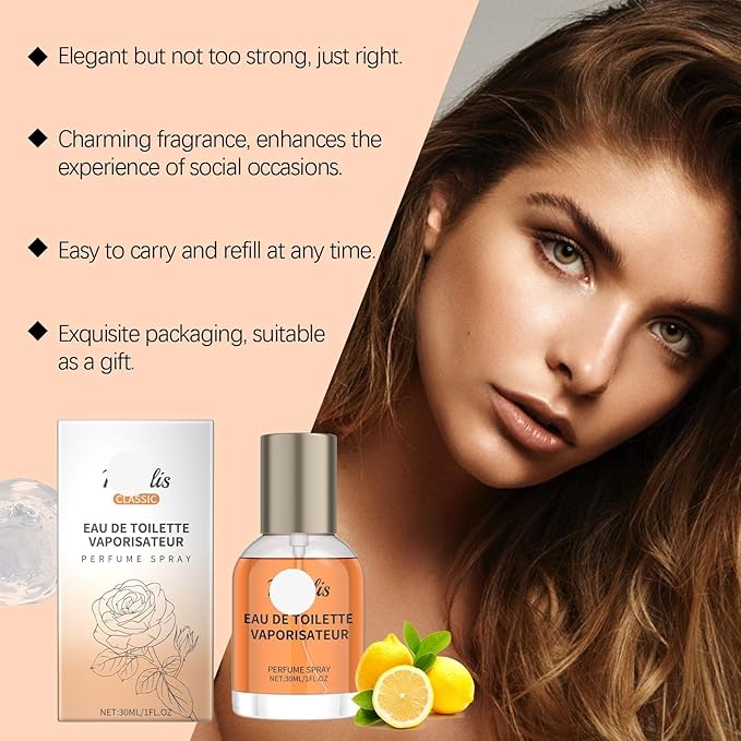 Amber Classic Cologne - Long-Lasting Fresh Fragrance Charming Natural Scent Light And Elegant Eau De Cologne(2PCS)