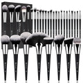 DUcare Makeup Brushes Set Professional 32Pcs Make up Brushes Premium Synthetic Kabuki Foundation Blending Face Powder Blush Concealers Eye Shadows
