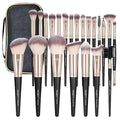 MAGEFY Makeup Brushes 22 Pcs Professional Premium Synthetic Makeup Brush Set with Case Foundation Eyeshadow Brush Travel Make up Brushes Set (Blackgold)