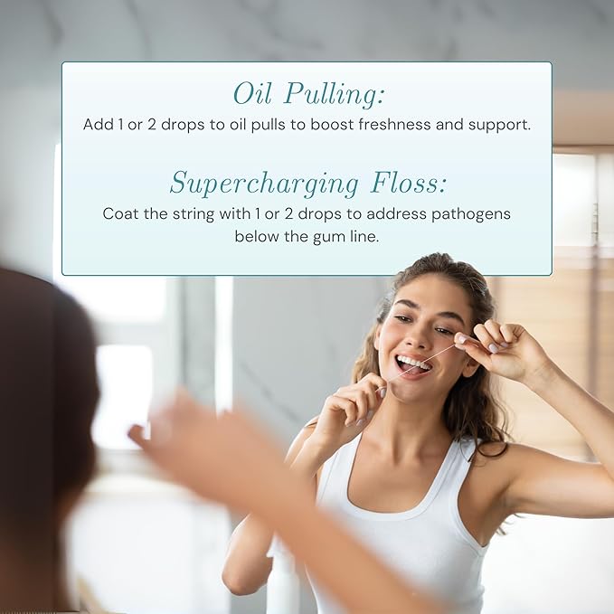 OraWellness Nut Free Healthy Mouth Blend Organic Toothpaste &amp Mouthwash Alternative Tooth Oil Natural Mouth Rinse for Healthy Teeth &amp Gums for Women Men and Kids Pack of 1