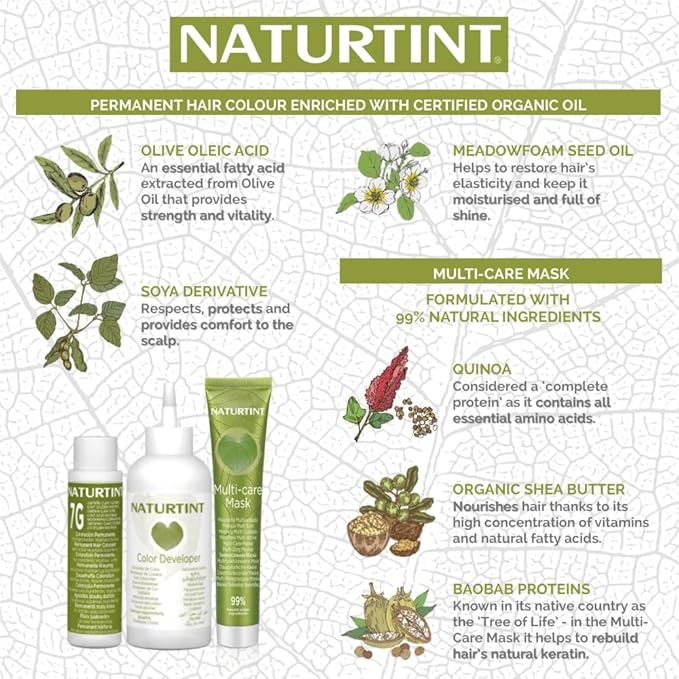 Naturtint Permanent Hair Color 7.7 Chocolate Caramel (Pack of 1) Ammonia Free Vegan Cruelty Free up to 100% Gray Coverage Long Lasting Results 5.6 Fl Oz