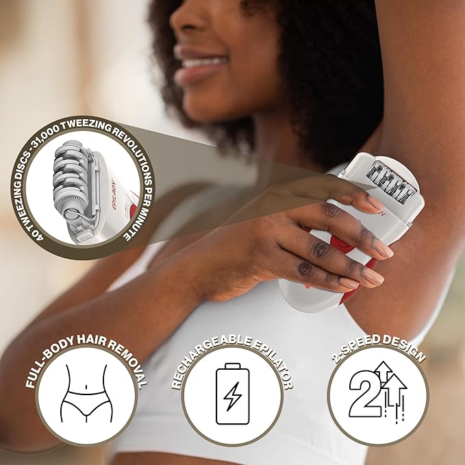 Epilady Legend 4th Generation and Epilady Esthetic Facial Epilator - Bundle Kit Value Pack