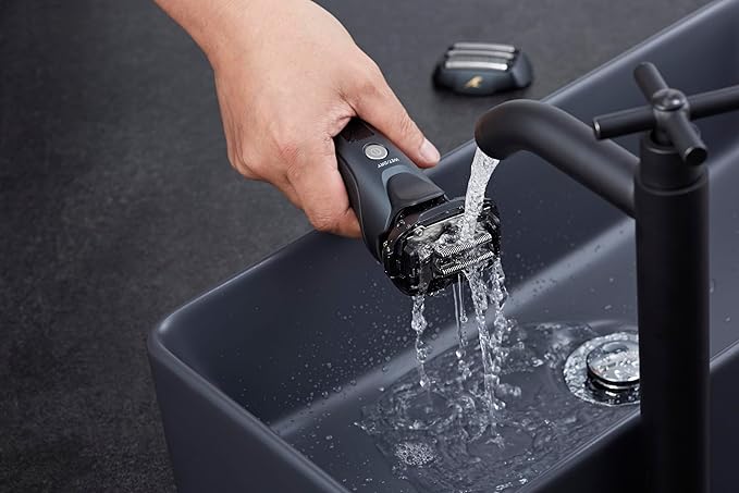 Panasonic ARC5 Electric Razor for Men with Pop-Up Trimmer Wet/Dry 5-Blade Shaver Men's Electric Razors for Shaving Face with Intelligent Shave Sensor and 16D Pivoting Head ES-LV67-K (Black)