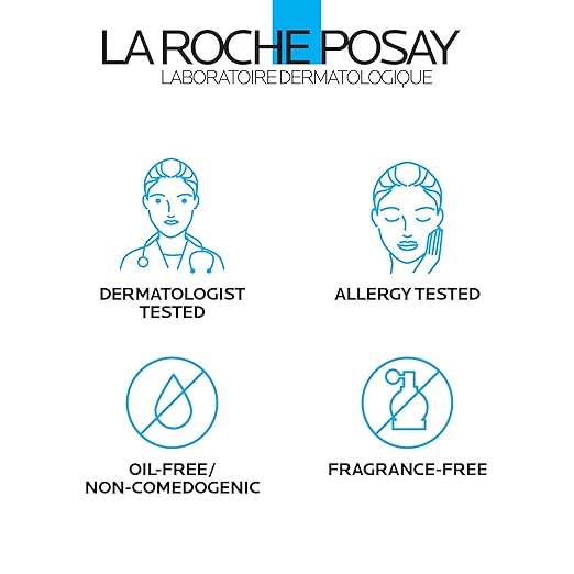 La Roche-Posay Effaclar Adapalene Gel 0.1% Acne Treatment Retinoid Cream Acne Medication Gel For Blackheads &amp Whiteheads Oil Free Helps Clear And Prevent Blemishes &amp Clogged Pores