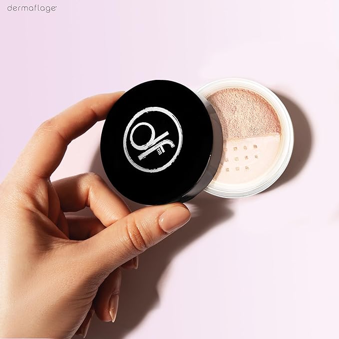 Mineral Powder Foundation for Sensitive Skin Powder Sunscreen with SPF 26 All Natural Ingredients Anti-oxidant protection Made in the Shade by Dermaflage 5g (Porcelain)