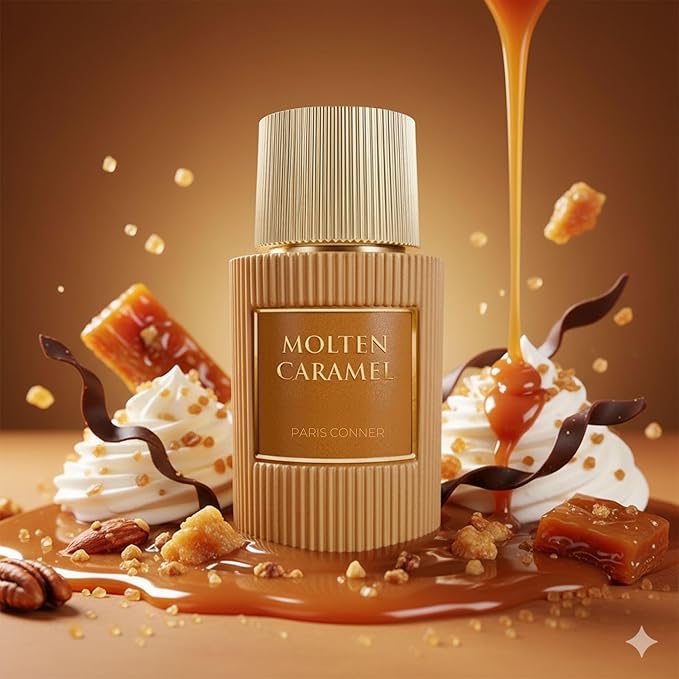 Paris Corner Molten Caramel Edp 3.4 Fl Oz Unisex Fragrance for Men and Women