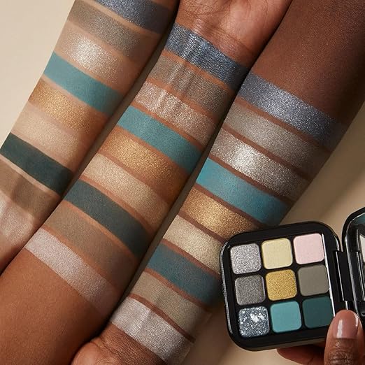 Kiko Milano Glamour Multi Finish Eyeshadow Palette | 9 Eyeshadows In Different Finishes