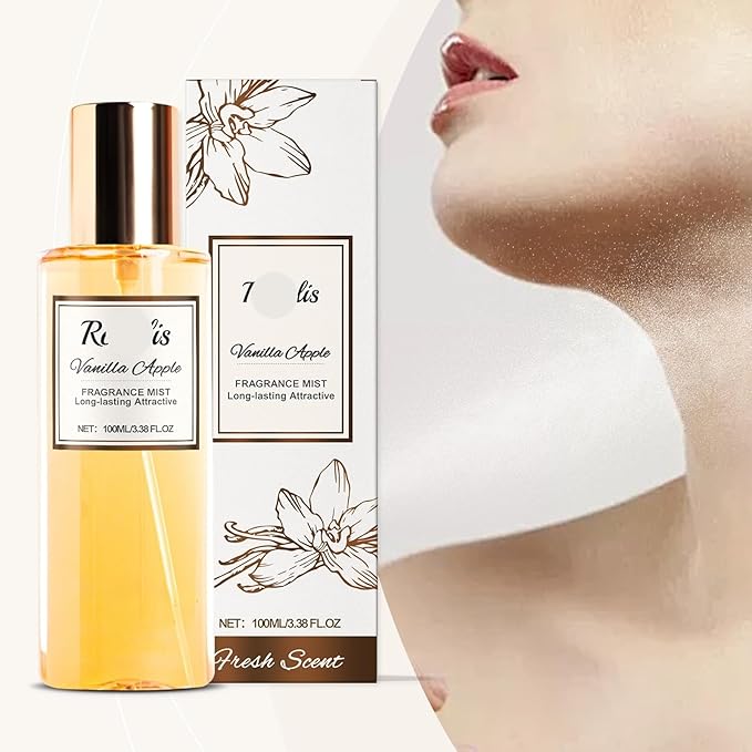 Vanilla Apple Romantic Body Fragrance Mist - Exquisite And Refreshing Scent Long - Lasting Light Perfume Body Spray(3PCS)