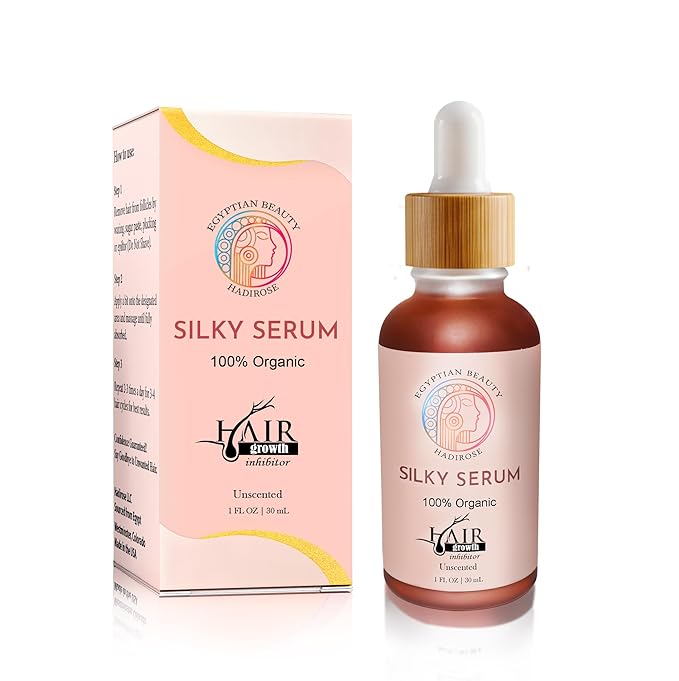 Egyptian Cyperus Rotundus All Natural Hair Removal Serum | Concentrated Pure Red Saad Oil | Hair Growth Inhibitor | Post-Wax Care | Natural Scent | Made in the USA.