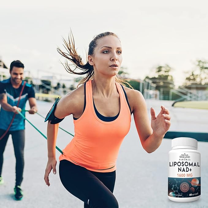 1600 mg Liposomal NAD Supplement 98% Pure NAD+ Supplement Superior Absorption Alternative to Nicotinamide Riboside or NADH to Boost NAD+ for Aging Defense Energy Longevity 120 Softgels