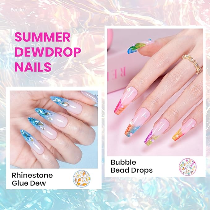 Beetles Jelly Gel Nail Polish Kit20 Colors Neon Cat Eye Glitter Soak Off UV LED Gel Nail Kit Pink Orange Blue with Base Matte Top Coat for DIY Nail Art Sunbeam Jelly Gift for Women