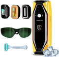 JOVS Laser Hair Removal 37°F Painless Hair Removal Device with Sapphire Ice-Cooling 3 in 1 Hair Removal &amp Skin Rejuvenation for Women and Men 8 Modes Skin Care for Whole Body Touch Screen