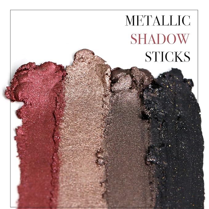 Girlactik Creamy Eyeshadow Stick- Long Lasting and Water-Resistant Shimmering and Matte Colors Eye Shadow Stick Makeup Built-in sharpener - 2 g / .07 oz (Cashmere)