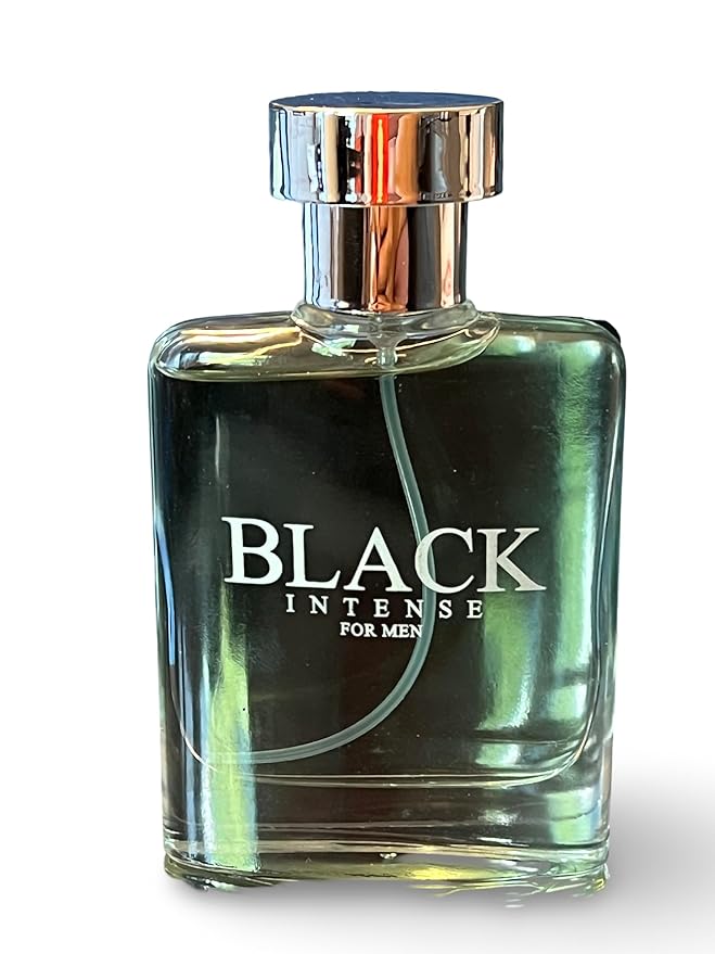 Black Intense For Men Gift Set Shower Gel 2.8 Fl Oz Eau de Toilette 1.7 Fl Oz After Shave 2.8 Fl Oz - Notes: Sage Absinthe Lemon