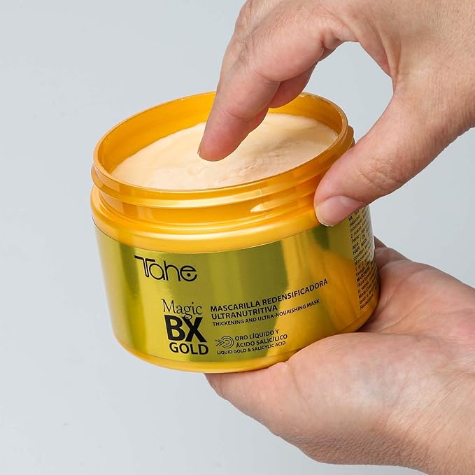 Tahe Magic Bx Gold Ultra-Nourishing Redensifying Hair Mask with Liquid Gold 300 ml