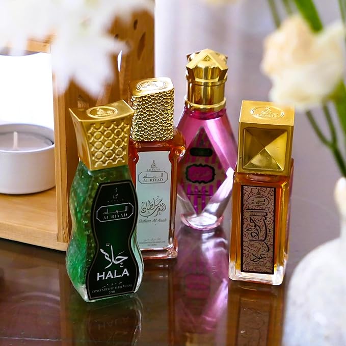 Maison d'Orient 36 Concentrated Perfume Oil Samples Discovery Set for Women and Men 1mL x 36 Parfum Mini Vials the Complete CPO Designer Fragrances from ALRIYAD
