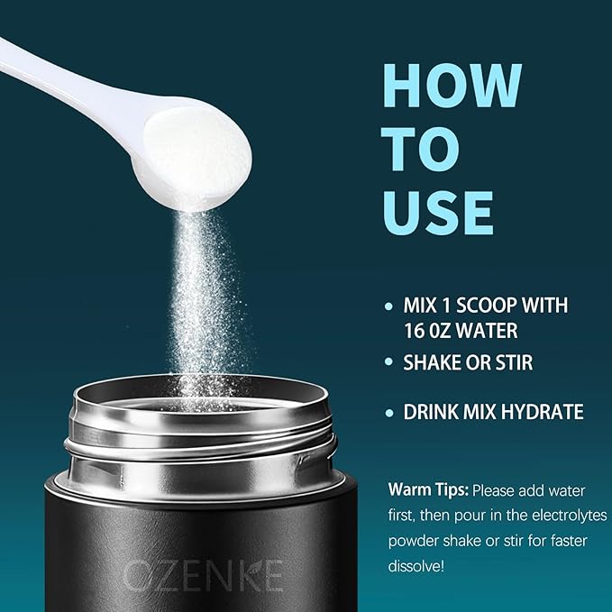 100 Servings Electrolytes Powder Sugar Free Hydration Powder Electrolyte Powder No Sugar Lemon Lime Flavor Electrolytes Drink Mix Supplement for Rapid Hydration Low Sodium 0 Calorie