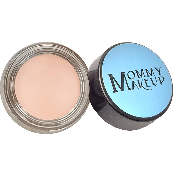 Mommy Makeup Any Wear Creme Eyeshadow - Waterproof Crease-Proof Long Lasting High Pigment Oil-free - Cream to Powder for Eyes Cheeks &amp Lips (Brighten Up)
