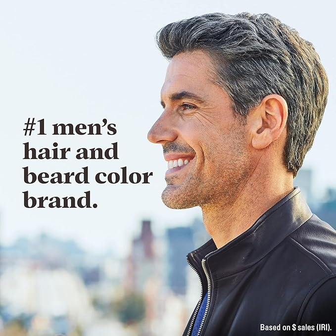 Just for Men Hair Color - Touch of Gray Black-Gray. 3 Pack